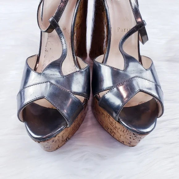 Christian Louboutin Marina Liege wedges - Picture 8 of 14